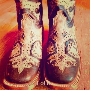 Luchesse cowgirl boots horseman style